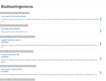 Tablet Screenshot of biodieselingenieros.blogspot.com