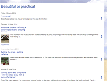 Tablet Screenshot of beautifulorpractical.blogspot.com