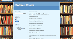 Desktop Screenshot of bolivarreads.blogspot.com