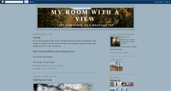 Desktop Screenshot of myroomwithaview.blogspot.com