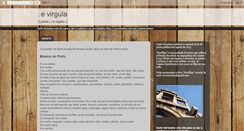 Desktop Screenshot of evirgula.blogspot.com