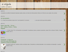 Tablet Screenshot of evirgula.blogspot.com