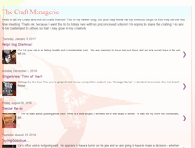 Tablet Screenshot of craftmenagerie.blogspot.com