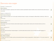 Tablet Screenshot of haaveenaomanuppu.blogspot.com