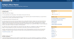 Desktop Screenshot of calgaryblueflame.blogspot.com