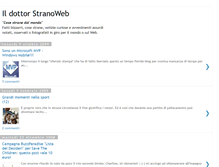 Tablet Screenshot of dottorstranoweb.blogspot.com