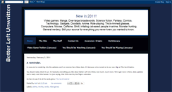 Desktop Screenshot of better-left-unwritten.blogspot.com