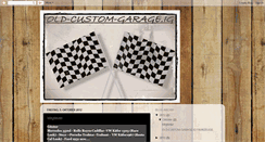 Desktop Screenshot of old-custom-garage.blogspot.com