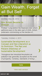 Mobile Screenshot of gainwealthforgetallbutself.blogspot.com