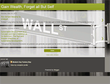 Tablet Screenshot of gainwealthforgetallbutself.blogspot.com