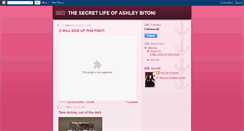 Desktop Screenshot of behindashleyssmile.blogspot.com