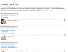 Tablet Screenshot of evgsk-primarforscher.blogspot.com