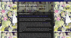 Desktop Screenshot of courtneysmangochutney.blogspot.com