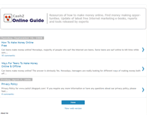 Tablet Screenshot of cashz1.blogspot.com