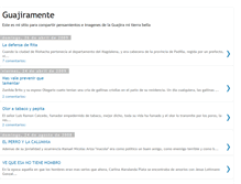 Tablet Screenshot of guajiramente.blogspot.com