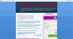 Desktop Screenshot of blitz-for-peace.blogspot.com