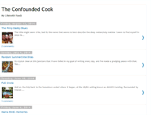 Tablet Screenshot of confoundedcook.blogspot.com