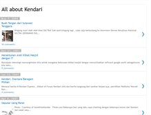 Tablet Screenshot of kendaribeach.blogspot.com