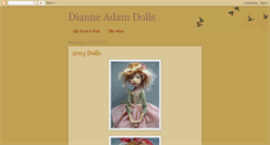 Desktop Screenshot of dianneadam.blogspot.com