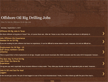 Tablet Screenshot of oilgasdrillingjobs.blogspot.com