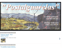 Tablet Screenshot of postalguarelas.blogspot.com
