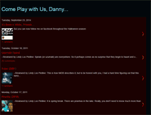 Tablet Screenshot of comeplaywithusdanny.blogspot.com