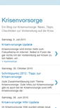 Mobile Screenshot of krisenvorsorge.blogspot.com