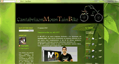 Desktop Screenshot of cantabriaenmountainbike.blogspot.com