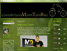 Tablet Screenshot of cantabriaenmountainbike.blogspot.com