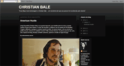 Desktop Screenshot of christianbale37.blogspot.com