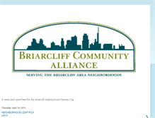 Tablet Screenshot of briarcliffkc.blogspot.com