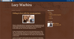 Desktop Screenshot of lucy-wachira.blogspot.com