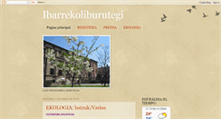 Desktop Screenshot of ibarrekoliburutegi.blogspot.com