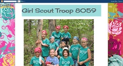 Desktop Screenshot of girlscouts8059.blogspot.com