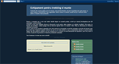 Desktop Screenshot of echipament-munte.blogspot.com