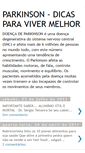 Mobile Screenshot of parkinsondicas.blogspot.com