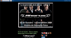 Desktop Screenshot of louvorbelem.blogspot.com