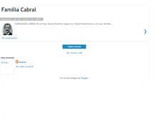 Tablet Screenshot of famcabra.blogspot.com