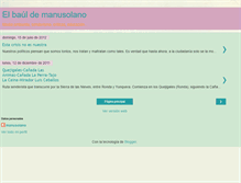 Tablet Screenshot of manusolano.blogspot.com
