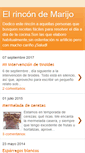 Mobile Screenshot of elrincondemarijo.blogspot.com
