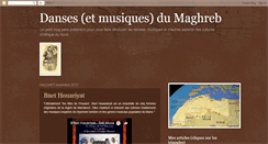 Desktop Screenshot of dansedumaghreb.blogspot.com