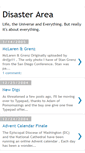 Mobile Screenshot of disaster-area.blogspot.com