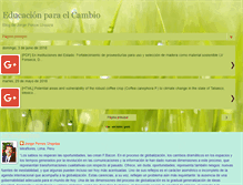 Tablet Screenshot of educandoparaelcambio.blogspot.com