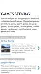 Mobile Screenshot of gamesseeking.blogspot.com