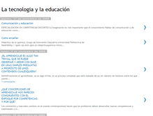 Tablet Screenshot of latecnologiaylaeducacin.blogspot.com