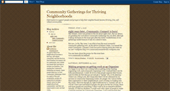 Desktop Screenshot of communitygathering.blogspot.com