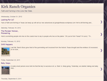 Tablet Screenshot of kirkranchorganics.blogspot.com