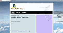Desktop Screenshot of citytravelindia.blogspot.com