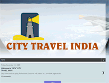 Tablet Screenshot of citytravelindia.blogspot.com