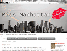 Tablet Screenshot of miss-manhattan-nyc.blogspot.com